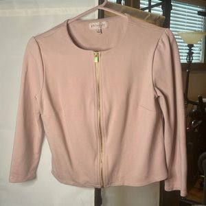 Pink Philosophy Zip Up Jacket